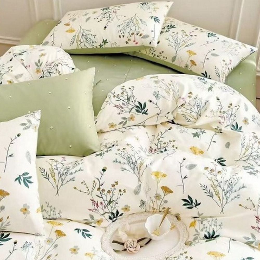 Комплект постельного белья "О. GARDENS", сатин, 100% хлопок. Пододеяльник и наволочки на молнии!!! Комплект постельного белья "О. GARDENS", сатин, 100% хлопок. Пододеяльник и наволочки на молнии!!!