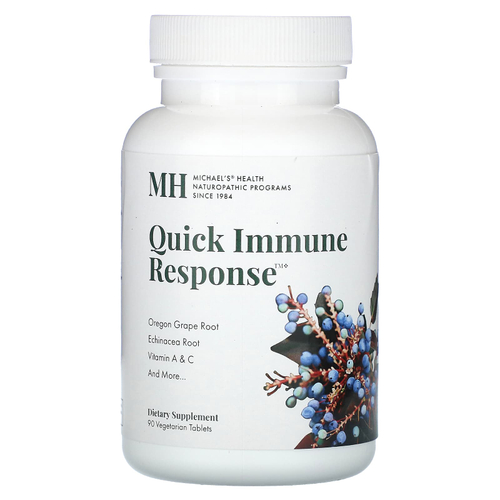 Michael's Health, Quick Immune Response, 90 вегетарианских таблеток