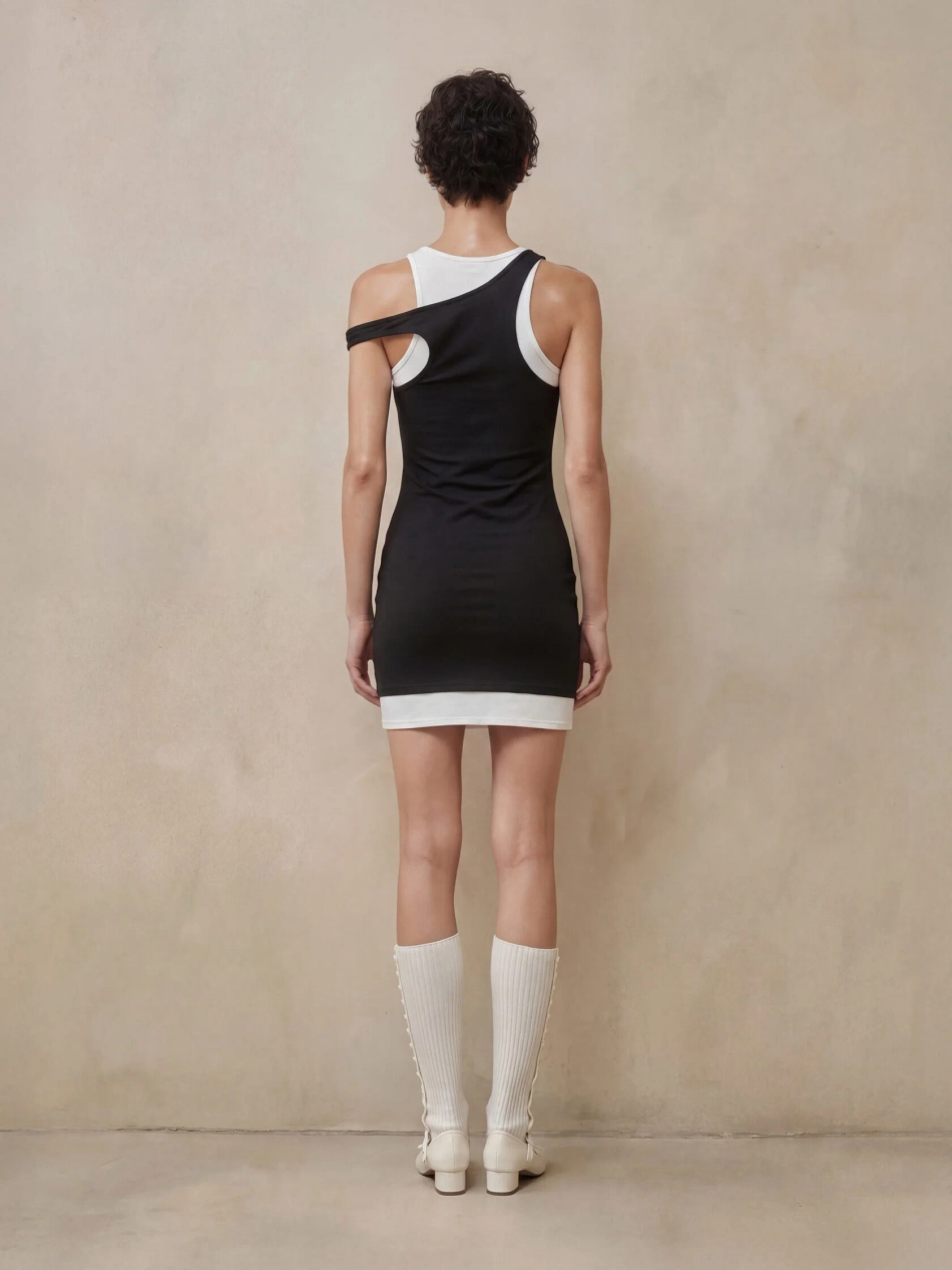 Платье двойное