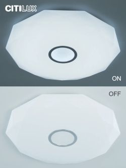 Citilux Диамант Смарт CL713A100G Умная люстра Хром