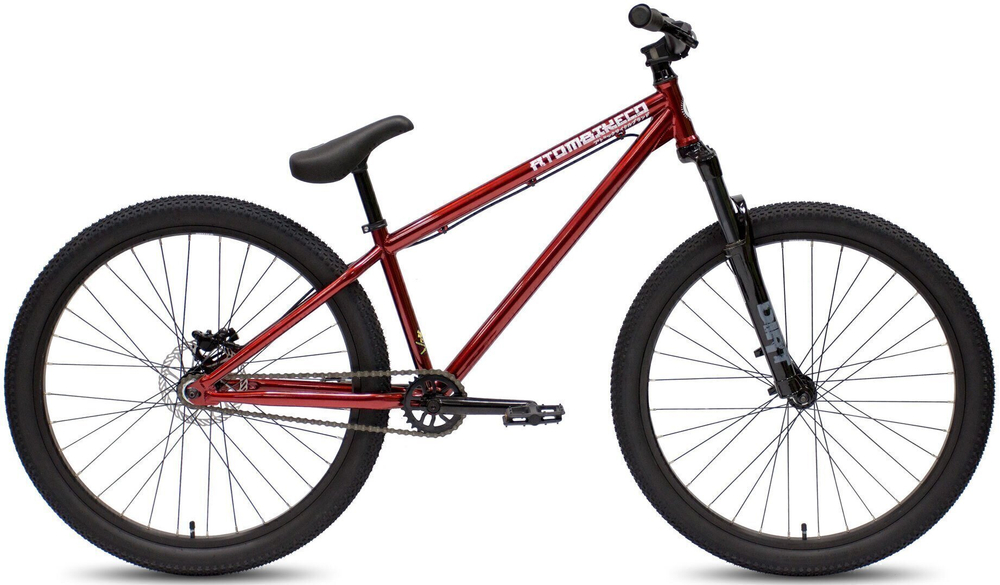 Велосипед ATOM DJ Radon Рама:TT 22.5" GlossMirrorRuby