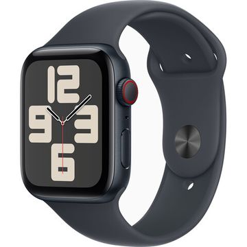 Apple Watch SE 2 (2024) GPS + Cellular 44mm Midnight Aluminum Case with Midnight Sport Band