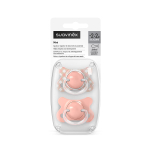 Набор физиологических пустышек Suavinex Wild розовый, -2/2 мес, 2 шт