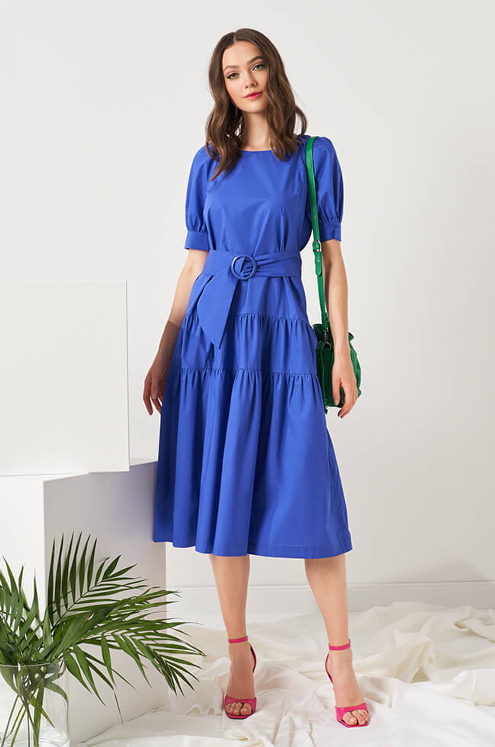 51451 Платье женское (ультрамарин)