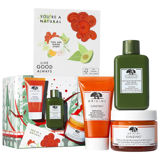 Origins GinZing™ & Mega-Mushroom Hydrating Glow Kit