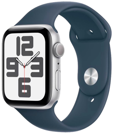 Apple Watch SE 2  (2023) GPS 40мм корпус из алюминия Silver + ремешок Blue