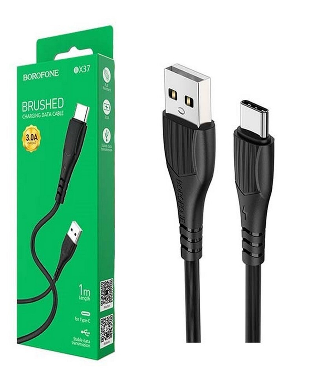 Кабель USB - TypeC BOROFONE BX37 (черный) 1м