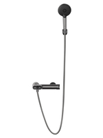 Смеситель для душа с встроенным изливом WONZON & WOGHAND MUSE Corno, Темный графит (WW-A30902-BGG)