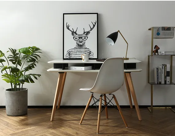 Письменный стол Norman 120x70 белый | Купить в Hallberg.ru