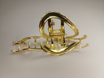 Заколка-краб "Петля". Усиленная. Цвет "Золото"