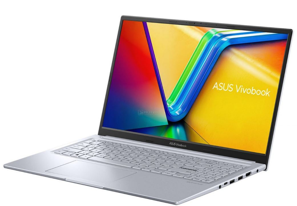 Ноутбук  ASUS Vivobook 15X OLED K3504VA-MA556 15.6 ", Core i7, 16 Гб RAM, 1 Тб SSD, Iris Xe Graphics, Серебристый