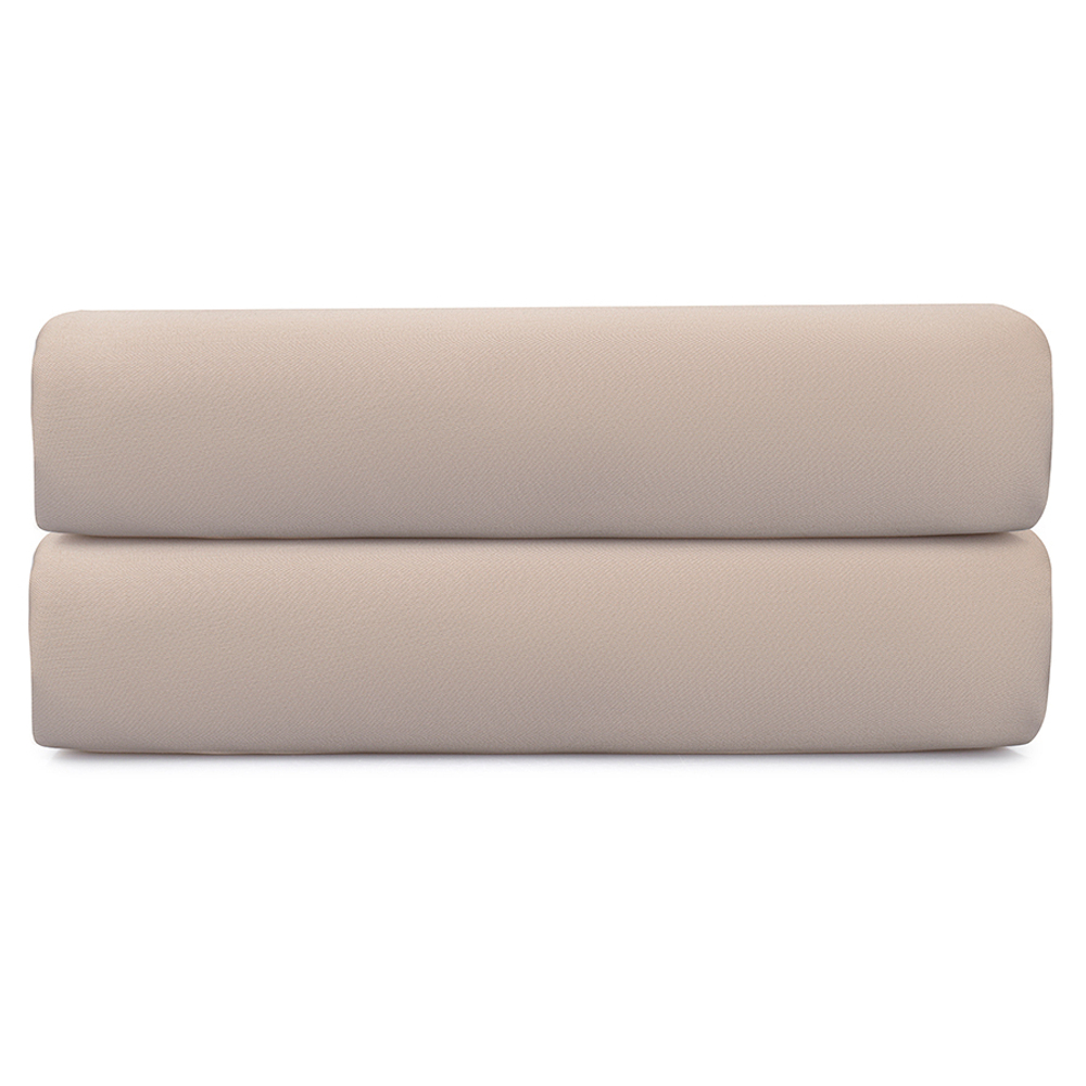 Простыня на резинке 180х200х30см Tkano Essential бежевая