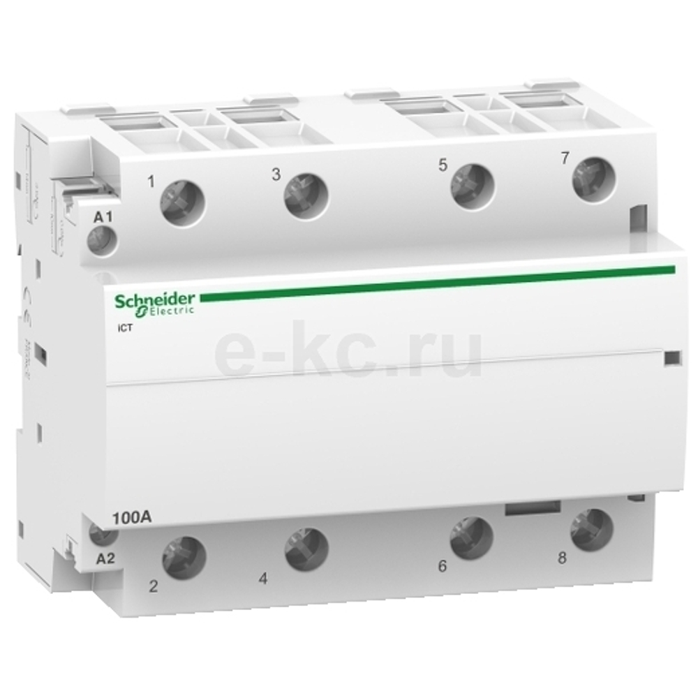 Модульный контактор iCT 100А 4НО 220/240В AС / A9C20884