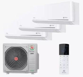 Мульти сплит-система Royal Clima на 3 комнаты (25+25+25 кв.м.) серия FELICITA