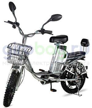 Электровелосипед Jetson Pro Max Plus (60V/20Ah) (гидравлика) + сигнализация + внедорожные покрышки + система PAS (помощник ассистента) фото 1