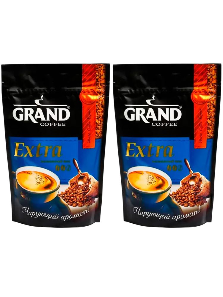 Растворимый кофе Grand Extra 175 г x 2 шт