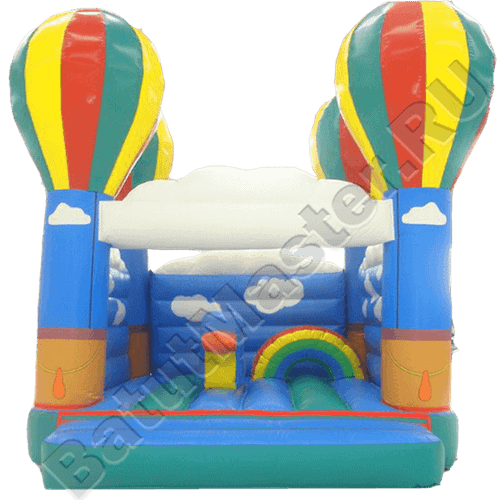 Коммерческий надувной батут "Радуга"