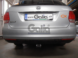 Фаркоп оцинкованный Galia V066A для Volksawgen Jetta 2005-2010, Volkswagen Golf V универсал 2007-2008, Golf VI универсал 2008-(паспорт и сертификат в комплекте)(без электрики)