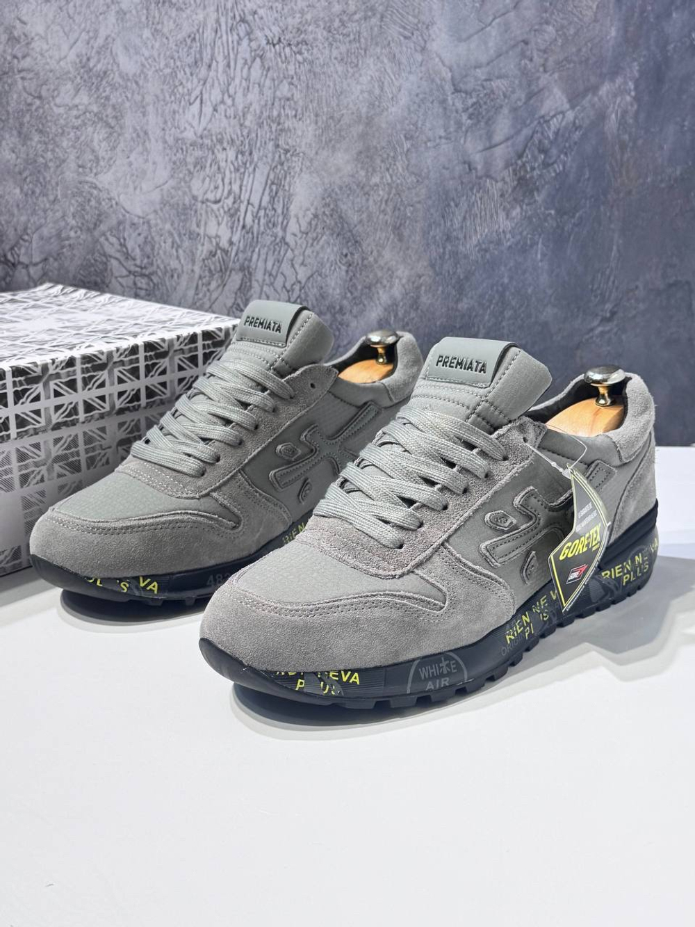 Premiata Mick 483 Grey утепленные