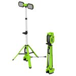 Мачта осветительная аккумуляторная Greenworks GPT-STL Арт.3503207, 24V /110-240V, 3000 лм, без АКБ и ЗУ