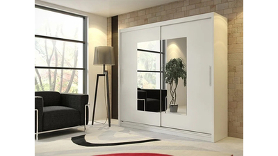 Шкаф-купе Росанна Белый 101  210*50*220