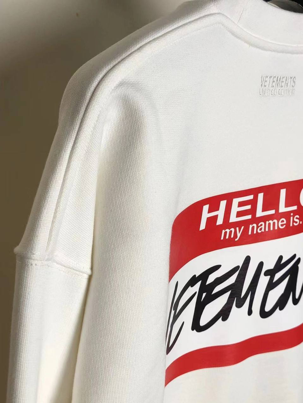 Свитшот Vetements