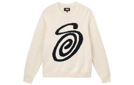 Толстовки Stussy FW22 Logo Curly S Sweater, 117073