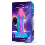 Яркий фантазийный фаллоимитатор с имитацией эякуляции 20см Bior Toys Magic Hero MH-13031