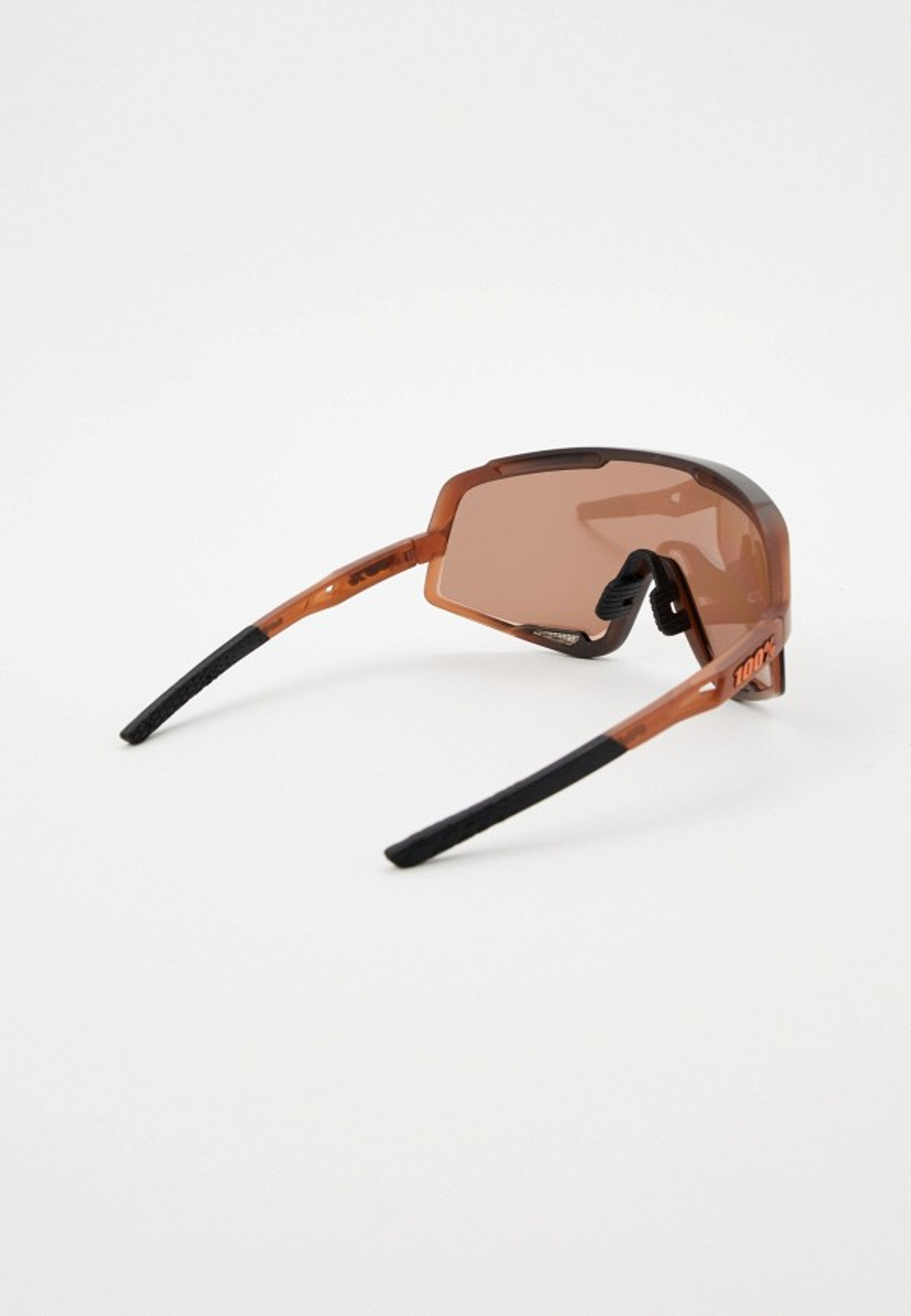 Спортивные очки 100% Glendale / Matte Translucent Brown Fade / HiPER Silver Mirror Lens