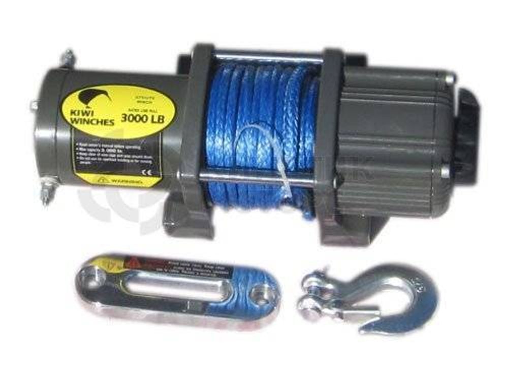 Лебедка KIWI WINCHES Lbs3000 синт. трос (CMS3000-A-S)