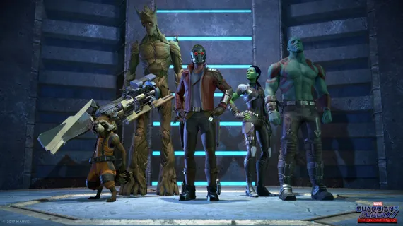 PS4 Marvel's Guardians of the Galaxy: The Telltale Series (Б/У, Английская версия, CUSA-07816)