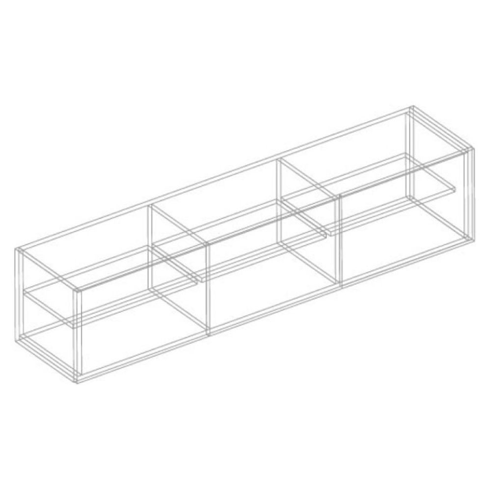 Тумба под ТВ "Квинта" белый 2000*350*350мм, Велес, г.Туймазы