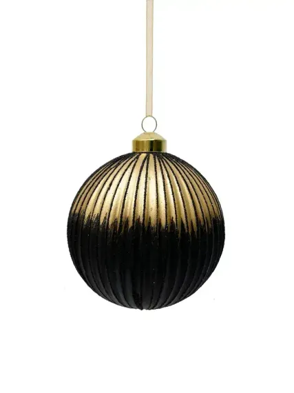 Набор стеклянных шаров Шахерезада 100 мм., 6 шт., Christmas DeLuxe (13126)