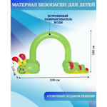 Игровой центр 338х110х188 см, Jumbo Caterpillar, разбрызгиватель надувной, от 2 лет, Bestway, 52398
