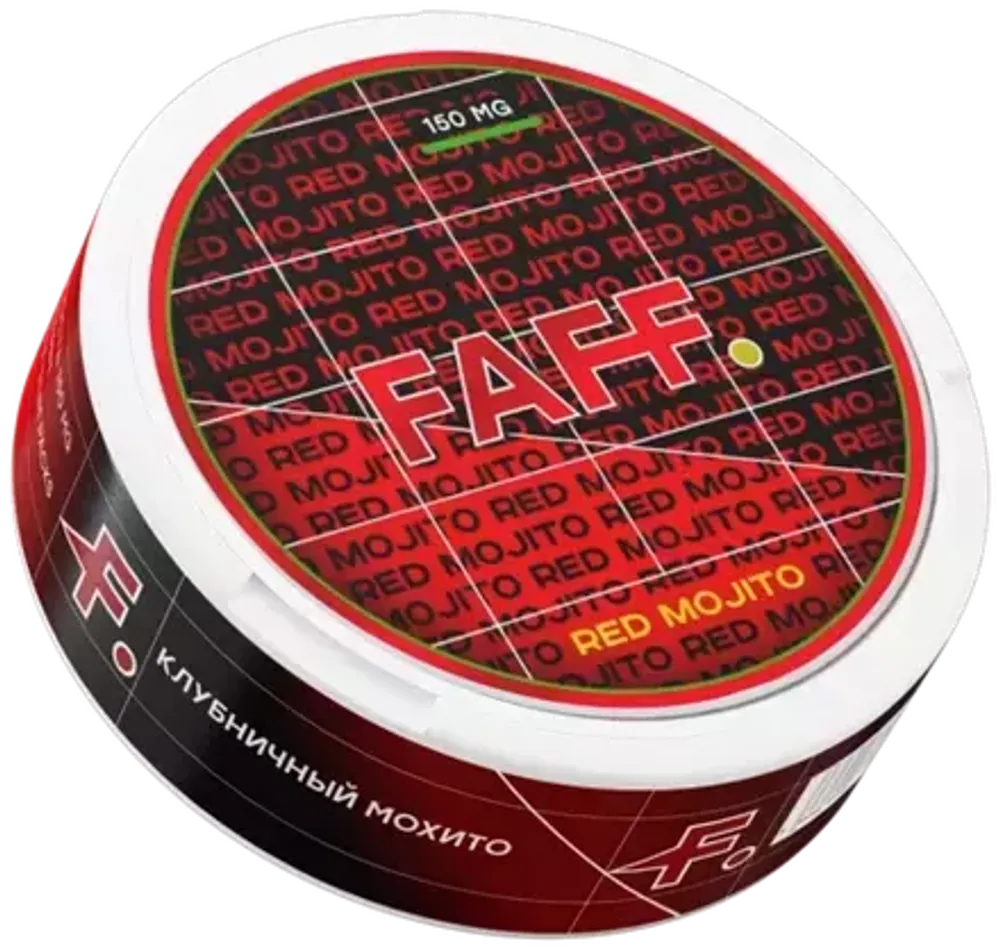 FAFF RED MOJITO (150 МГ) - КЛУБНИЧНЫЙ МОХИТО