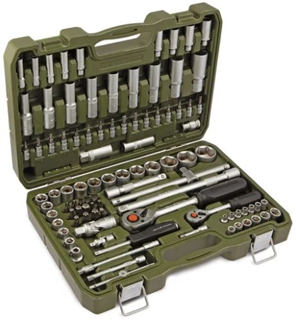 Набор инструмента 1/2, 1/4 94 предмета Дело Техники 620794