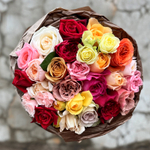 ❤️ Феерия — множество сортов коллекции роз в одном букете — в день всех влюблённых у Феи