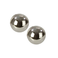 Серебристые вагинальные шарики 2см California Exotic Novelties Silver Balls In Presentation Box SE-1305-05-3