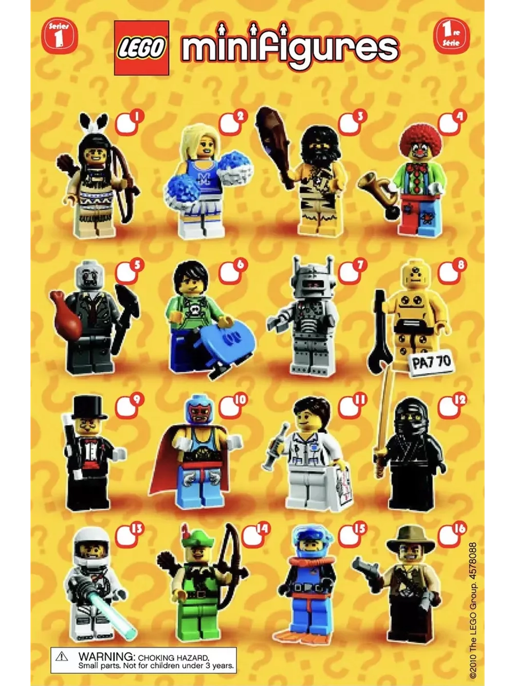 LEGO Minifigures series 1 серия 8683 Ковбой