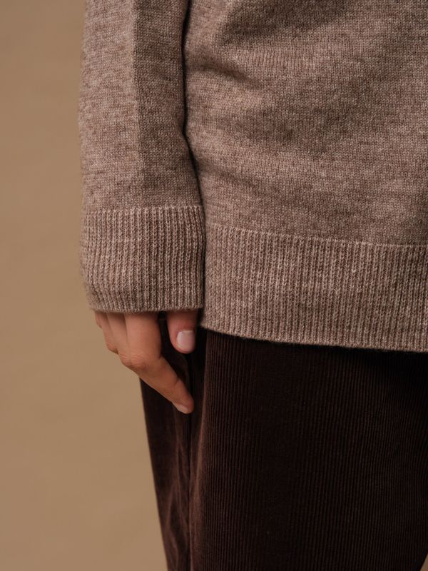 J0251-8006 Джемпер женский, темно-бежевый dbr