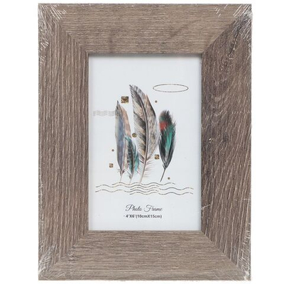 Фоторамка фото 10х15 см, темное дерево, Y6-2421