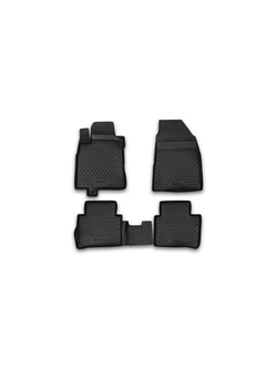 Коврики в салон для NISSAN Tiida 2004-2015, 4 шт. (полиуретан) NLC.36.21.210