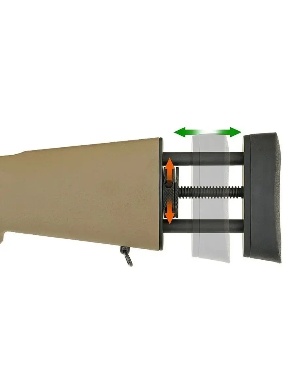 Страйкбольная винтовка (Cyma) CM702B M24 Tan (Spring)