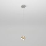 Подвесной светодиодный светильник 50234/1 LED хром/янтарный