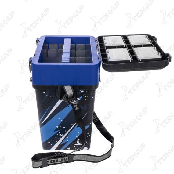 Ящик рыболовный зимний ICE FISHING PERCH синий (HS-IB-19-IFB) Helios