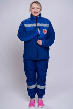 Толстовка флисовая женская Скорая помощь Medicline