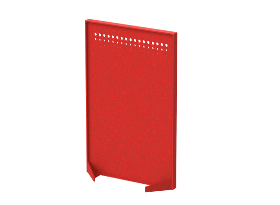 Перегородка с декором   "Фритты" 120х40х160