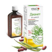 Жидкий коллоидный ПОЛИэкстракт, "Дианет" Помогает поддерживать уровень сахара в норме, 350 мл., VITAUCT