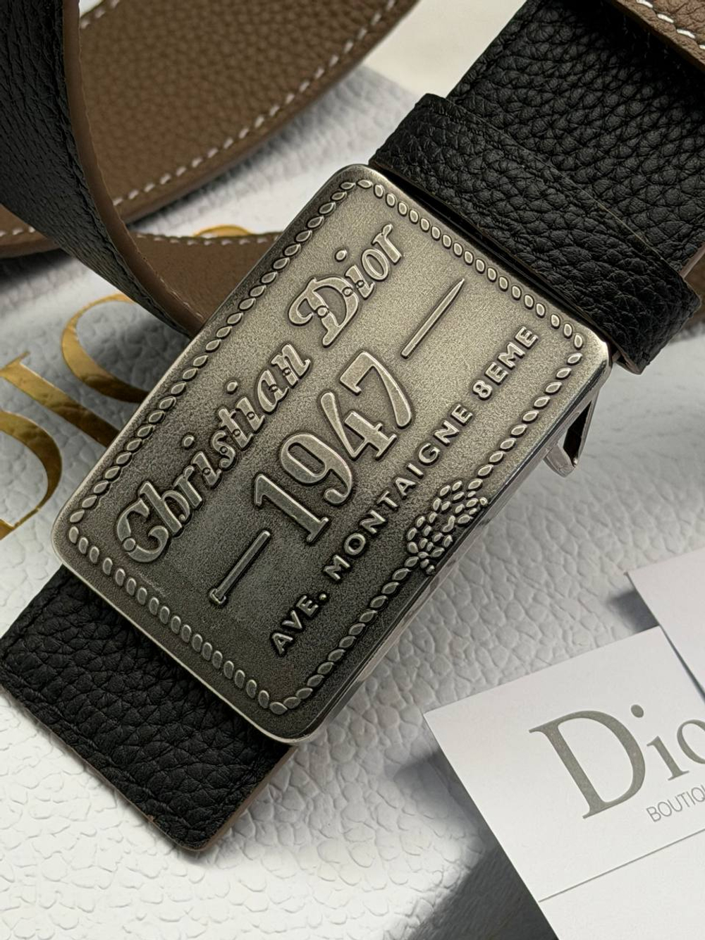 Ремень двухсторонний Dior