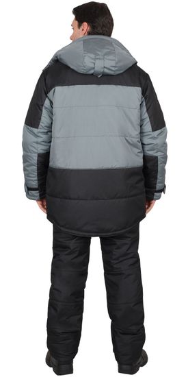 Куртка зимняя "Сириус-Европа" (с.серый/черный)